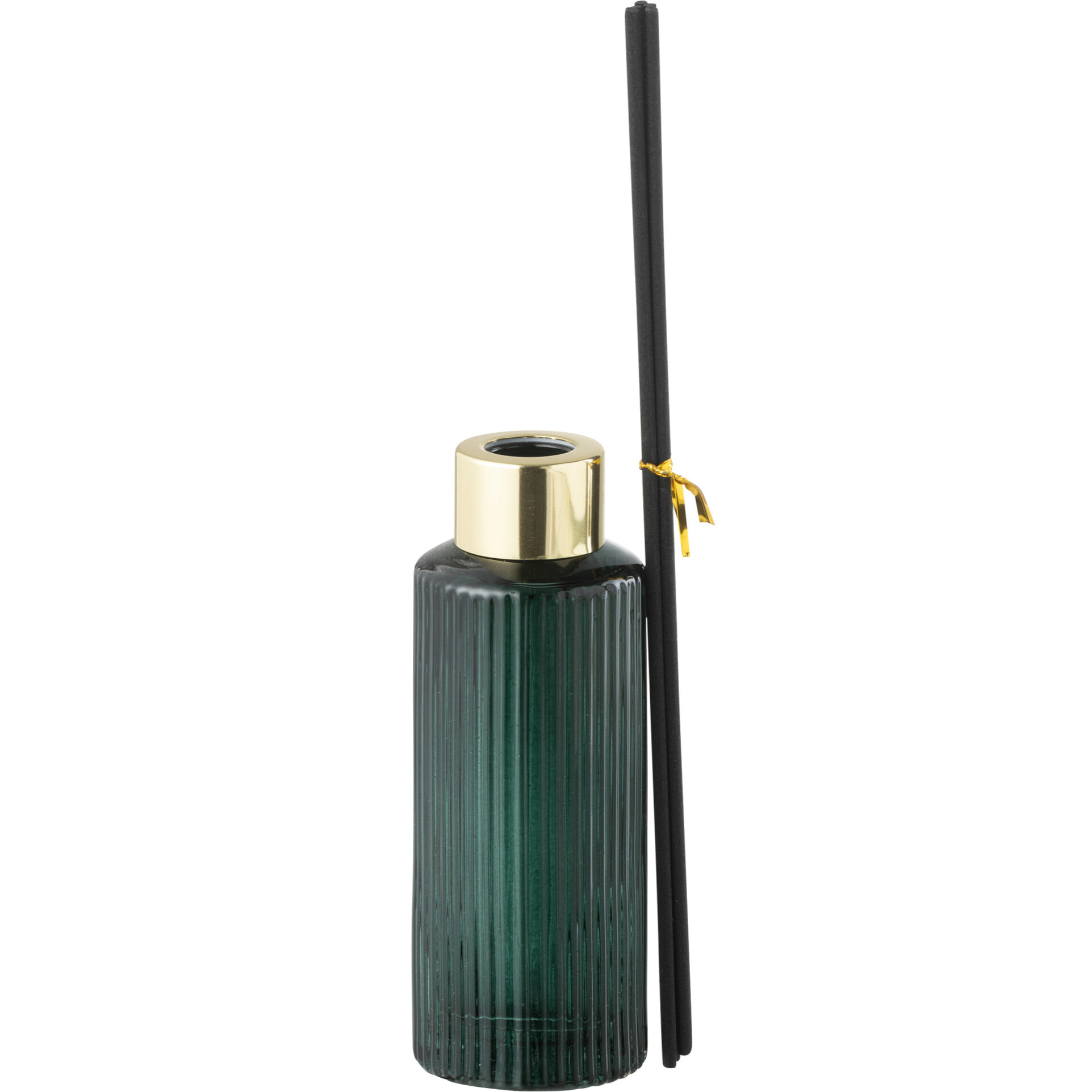 J-Line Bâtonnets parfumés Cedar Breeze - verre - vert foncé - small - 100 ml
