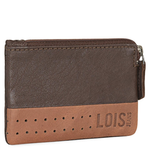 Monedero Piel Hombre Lois Durham Marron-Tan