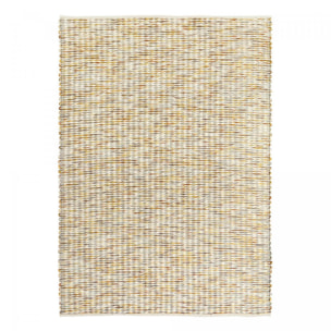 Tapis kilim fait main en laine motif faux uni FIDE