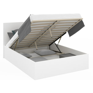 Lit coffre Sicilia 160x200cm blanc