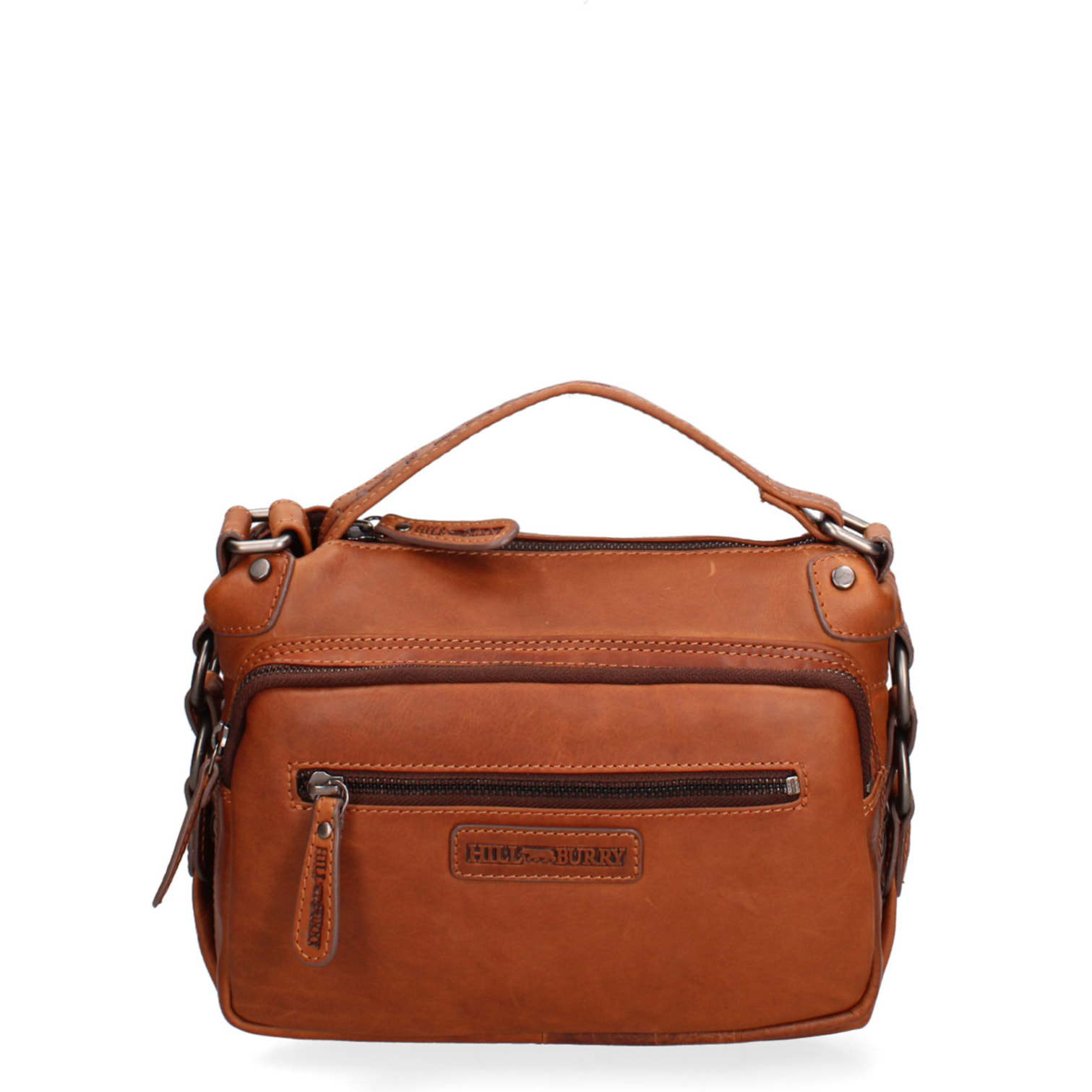 Borsa a tracolla  da uomo In Vera pelle Made in Italy 26x19x10 cm
