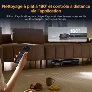 Nettoyeur de sol ROBOROCK F25 Ultra avec fonction vapeur et lavage à l'eau chaude