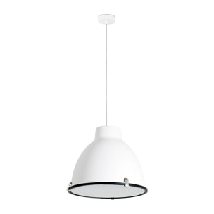 CHARLOTTE Lampe suspension blanche