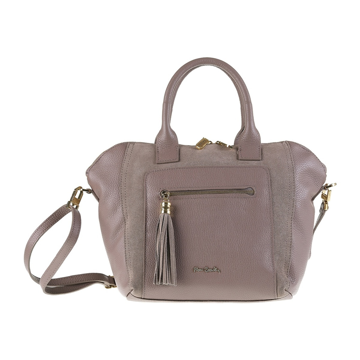 Borsa a mano da donna Made in Italy - Modello Silvana Pro - 100% pelle - 40.0 x 26.0 x 17.0 cm