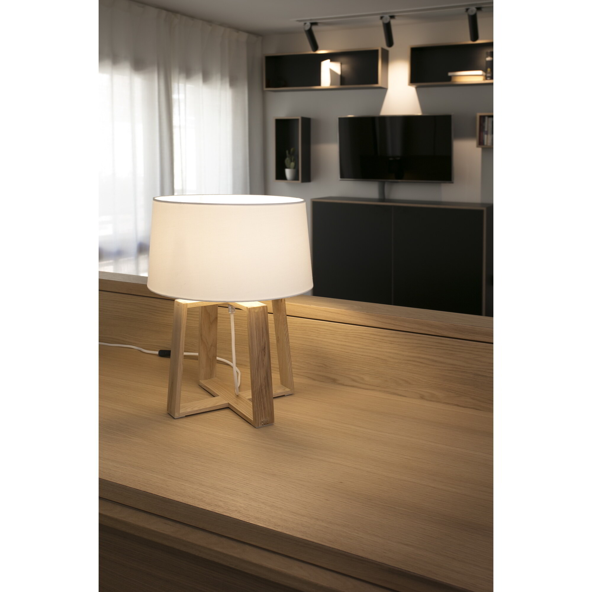 BLISS Lampe de table blanche