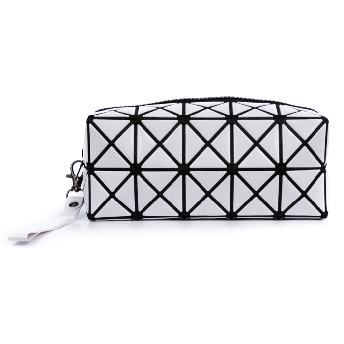 Zerba bolso de mano diseño geométrico.