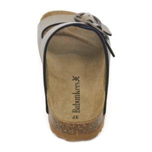 SANDALIA BARCELONA BABUNKERS MARRON