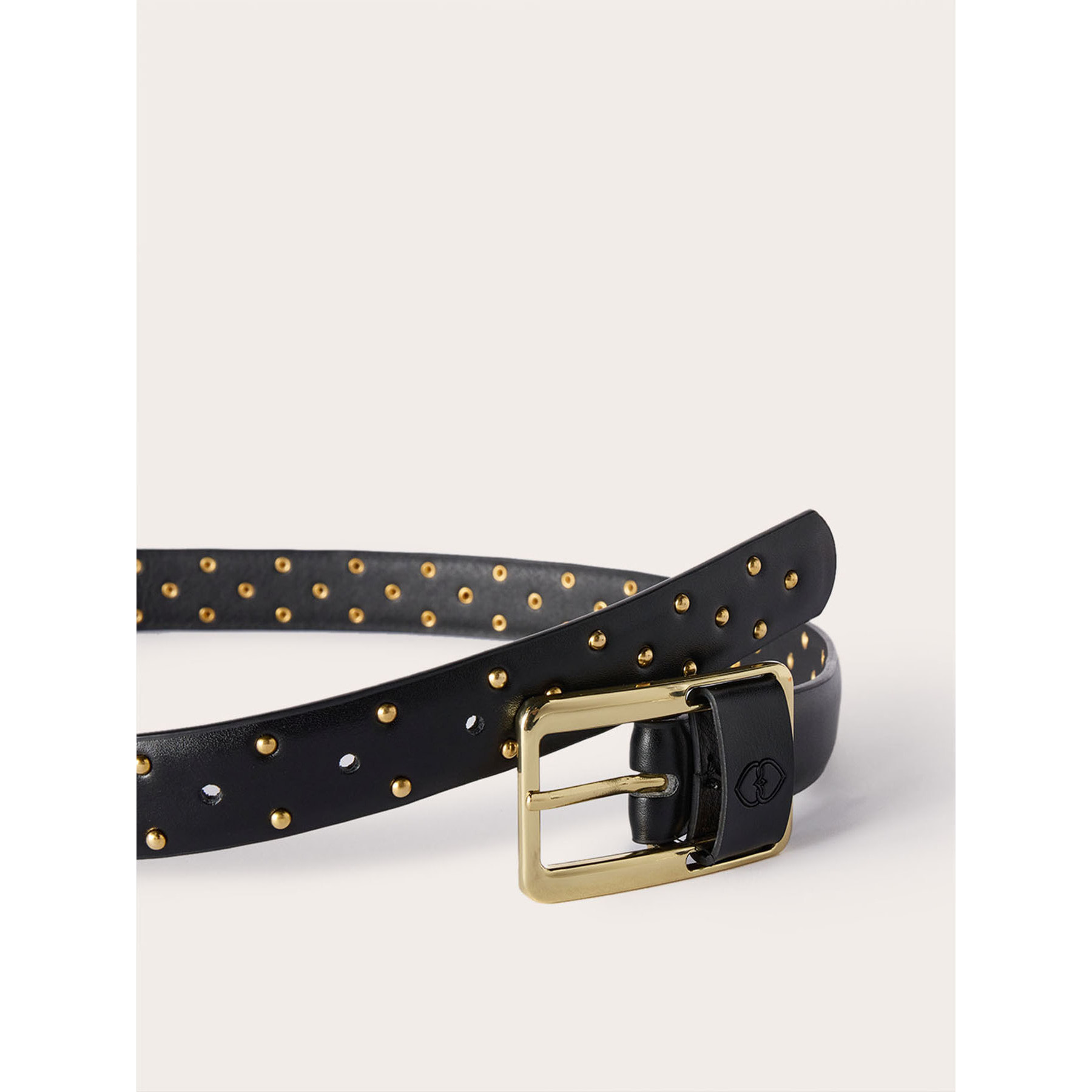 Motivi - Cintura con piccole borchie - Nero