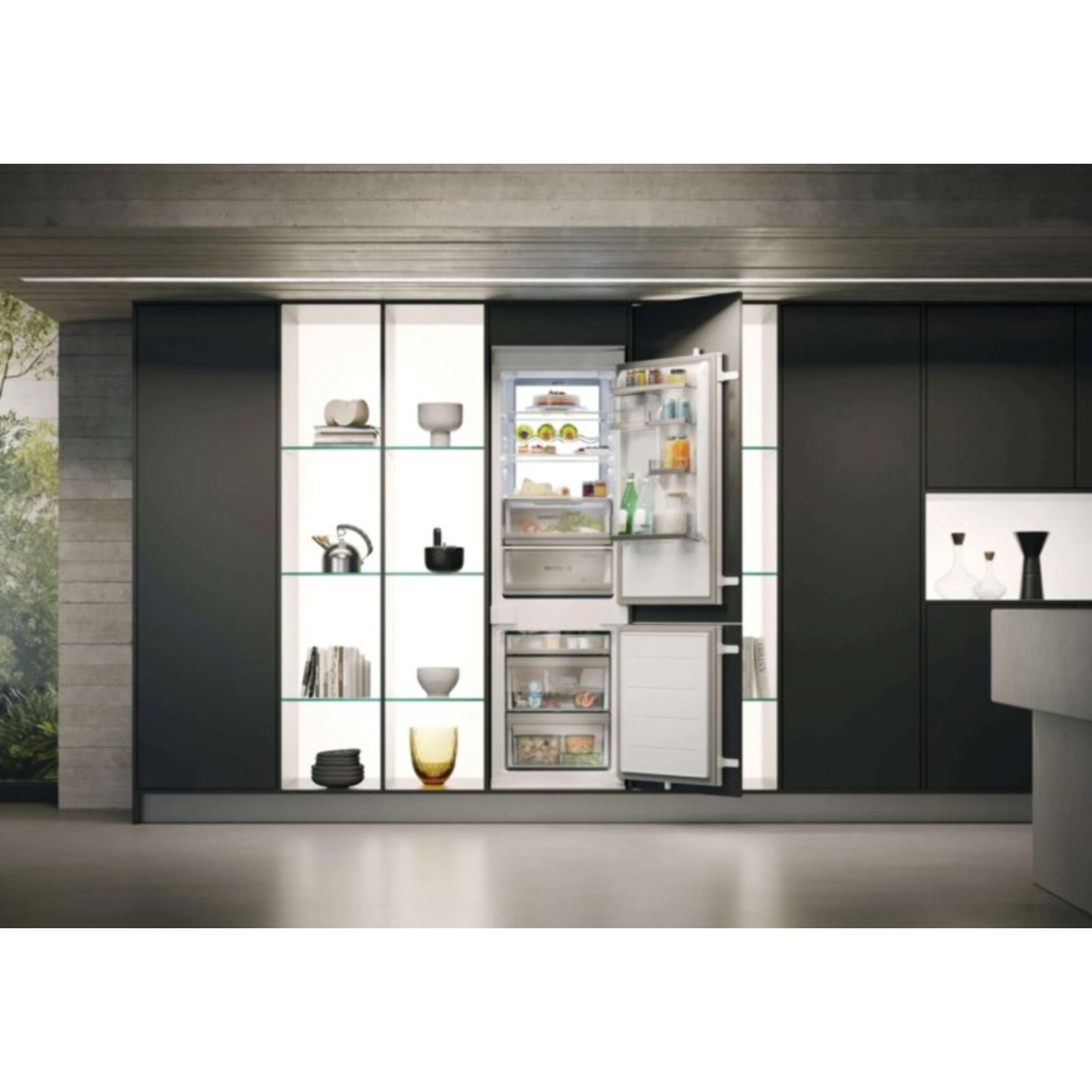 Réfrigérateur combiné encastrable HAIER HBW7518C