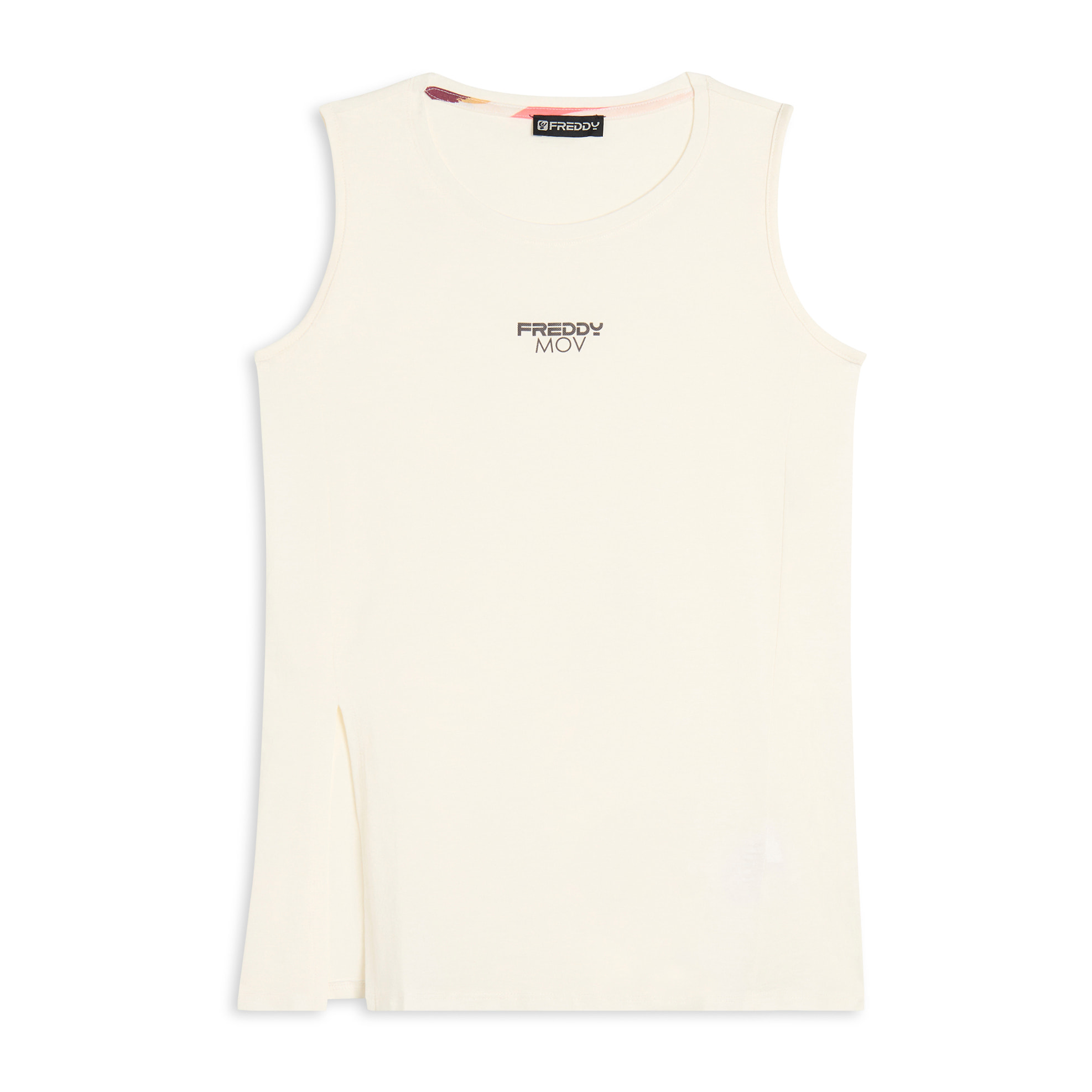 Canotta Regular Fit con Apertura Laterale