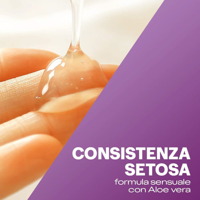 3x Durex Massage 2in1 Gel Massaggio Corpo e Lubrificante Intimo Lenitivo con Aloe Vera - 3 Flaconi da 200ml