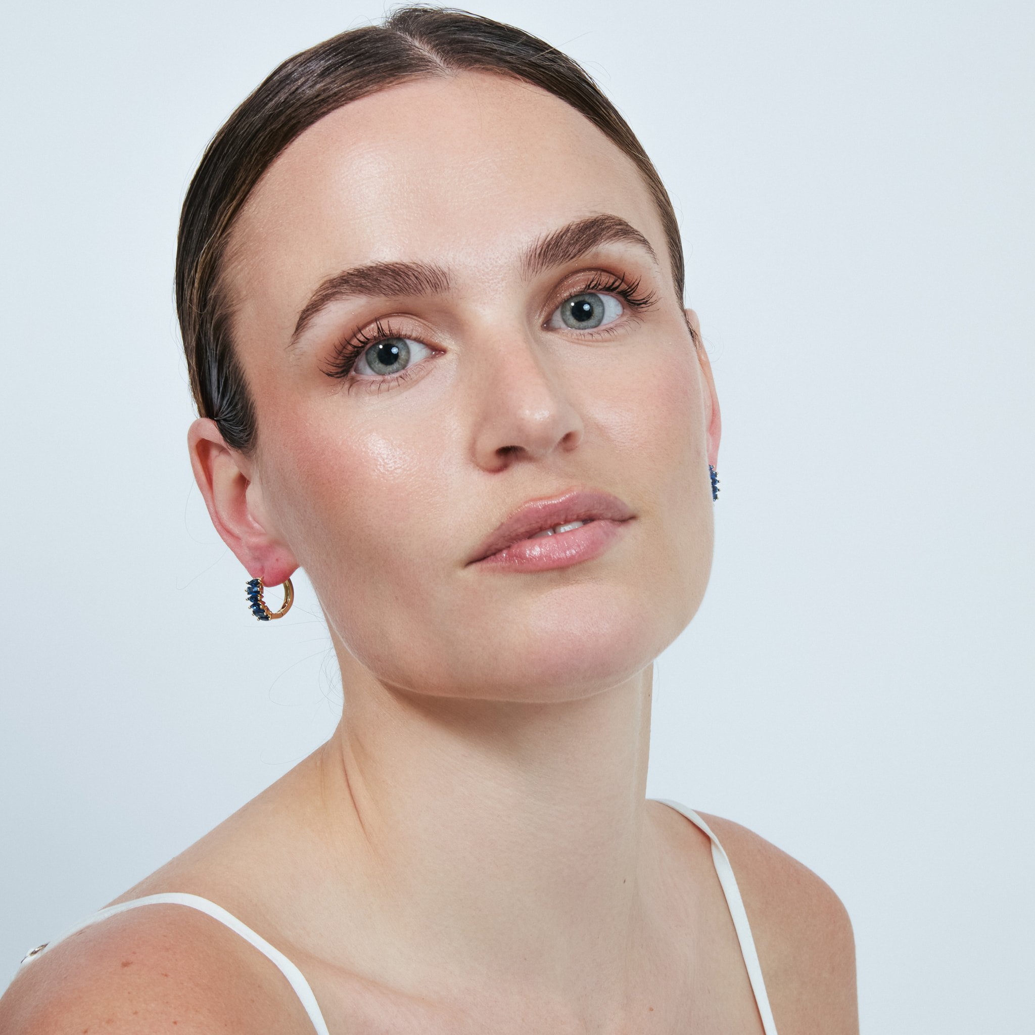 Pendientes Haipol acabado oro amarillo 18k