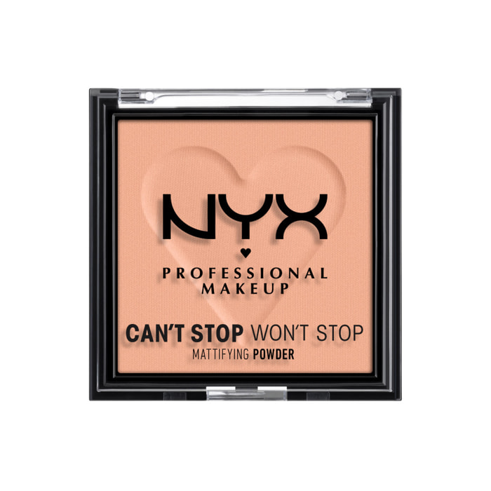NYX Professional Makeup Can't Stop Won't Stop Poudre Peach