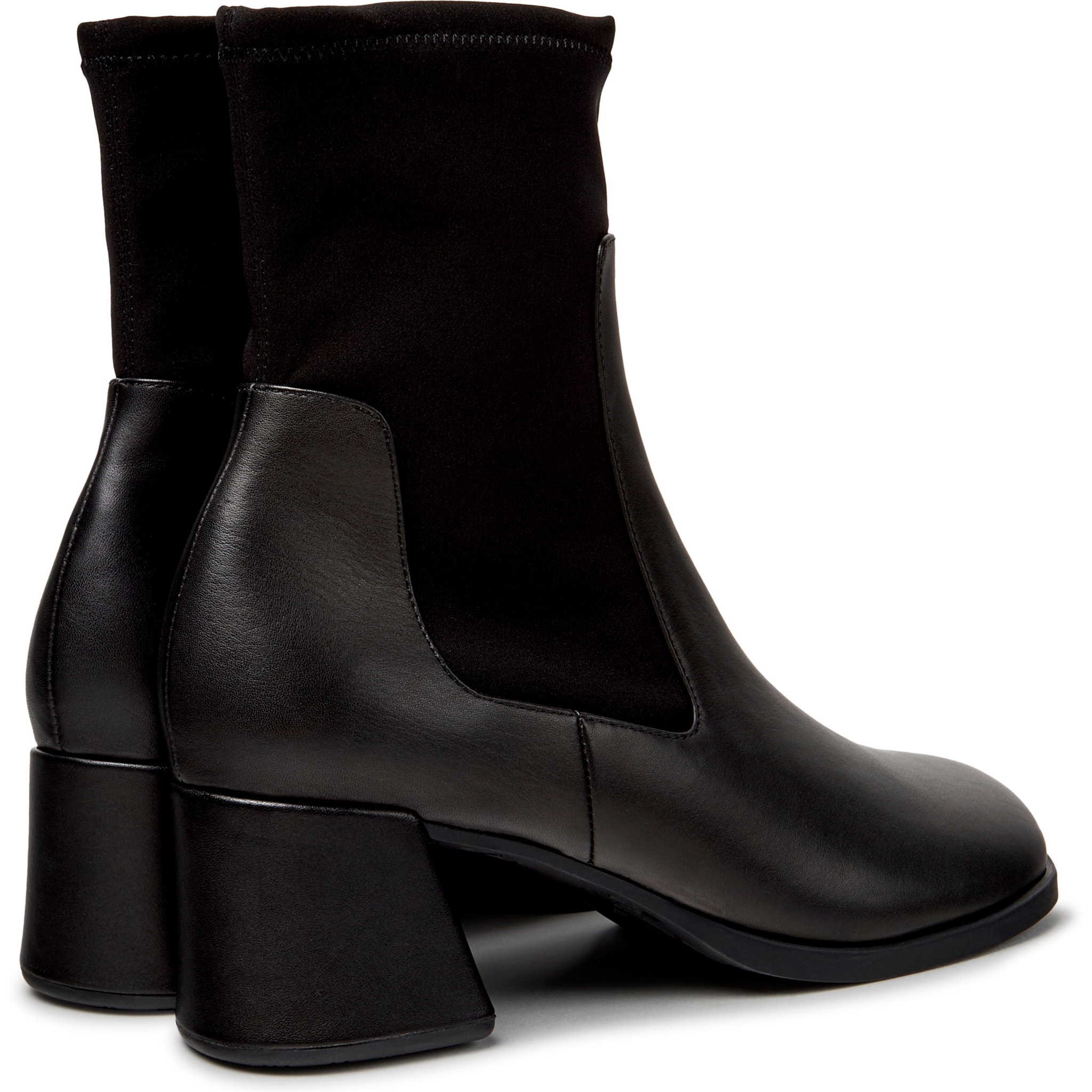 Botines - CAMPER Kora - Negro - Piel lisa