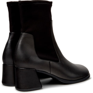 Botines - CAMPER Kora - Negro - Piel lisa