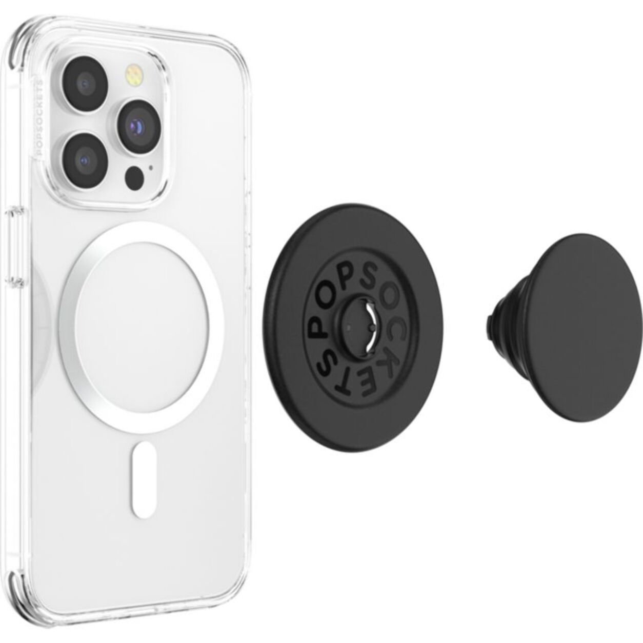 Support smartphone POPSOCKETS Pop Grip MagSafe Black