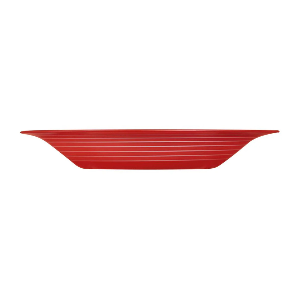 Plato hondo rojo 21.5 cm Factory - Luminarc
