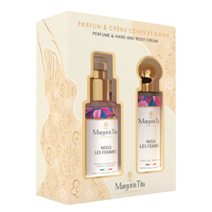 Nous les Femmes - Coffret Eau de Parfum 30ml + Crème Corps et Mains 50ml
