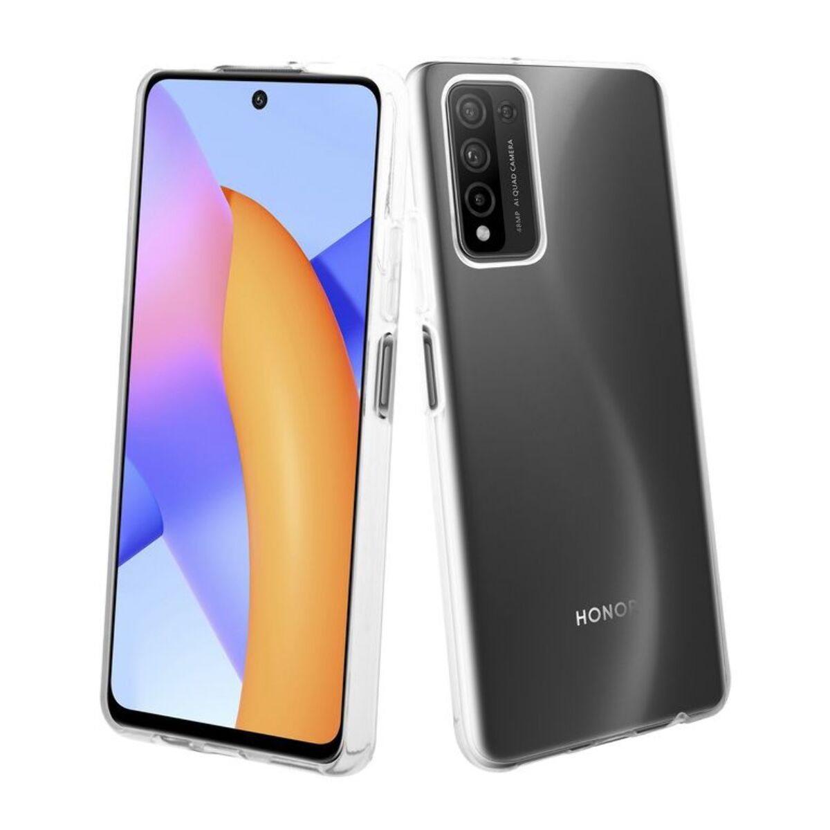 Coque MUVIT Honor 10x Lite Souple transparent