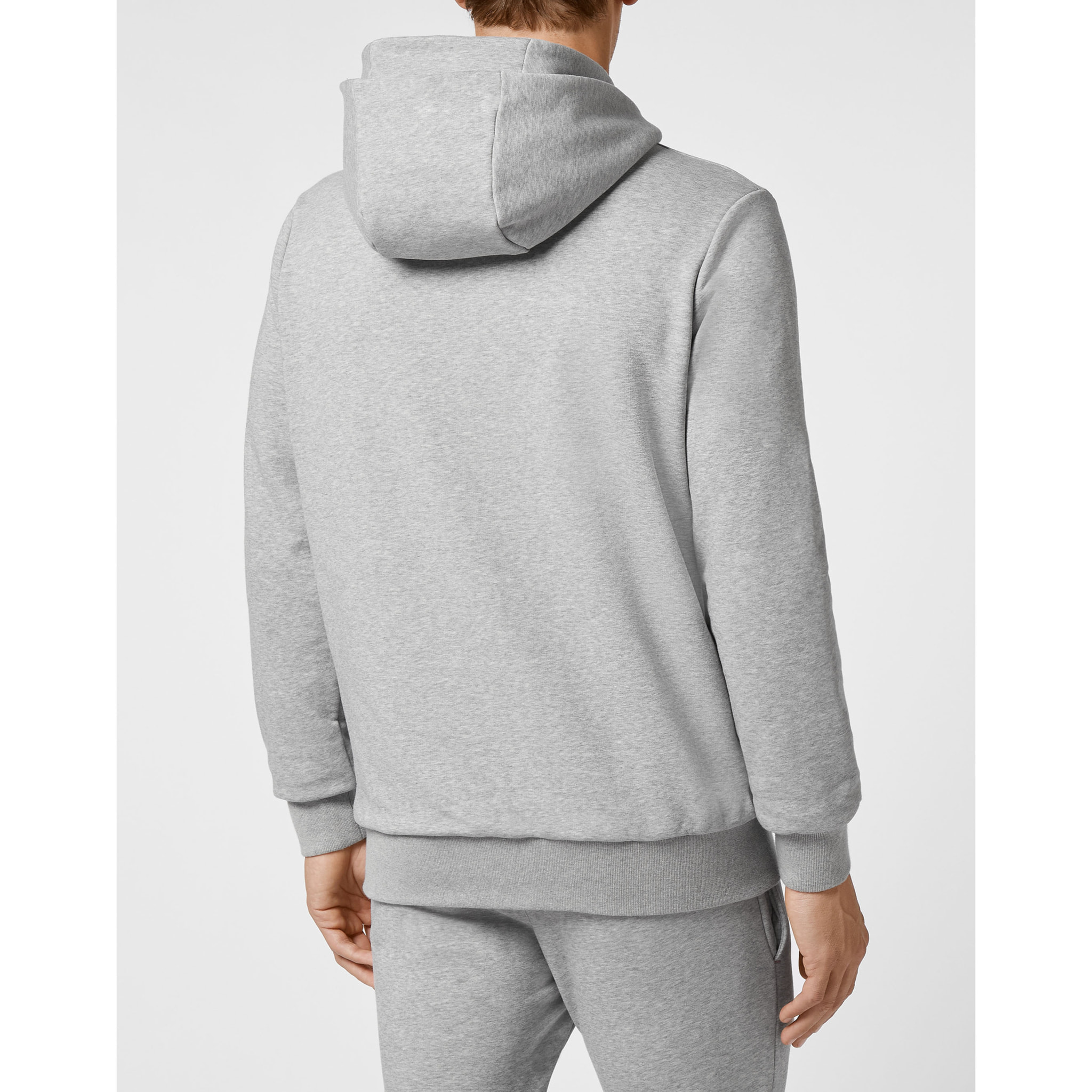 PHILIPP PLEIN Hooded Sweatjacket ICONIC PLEIN