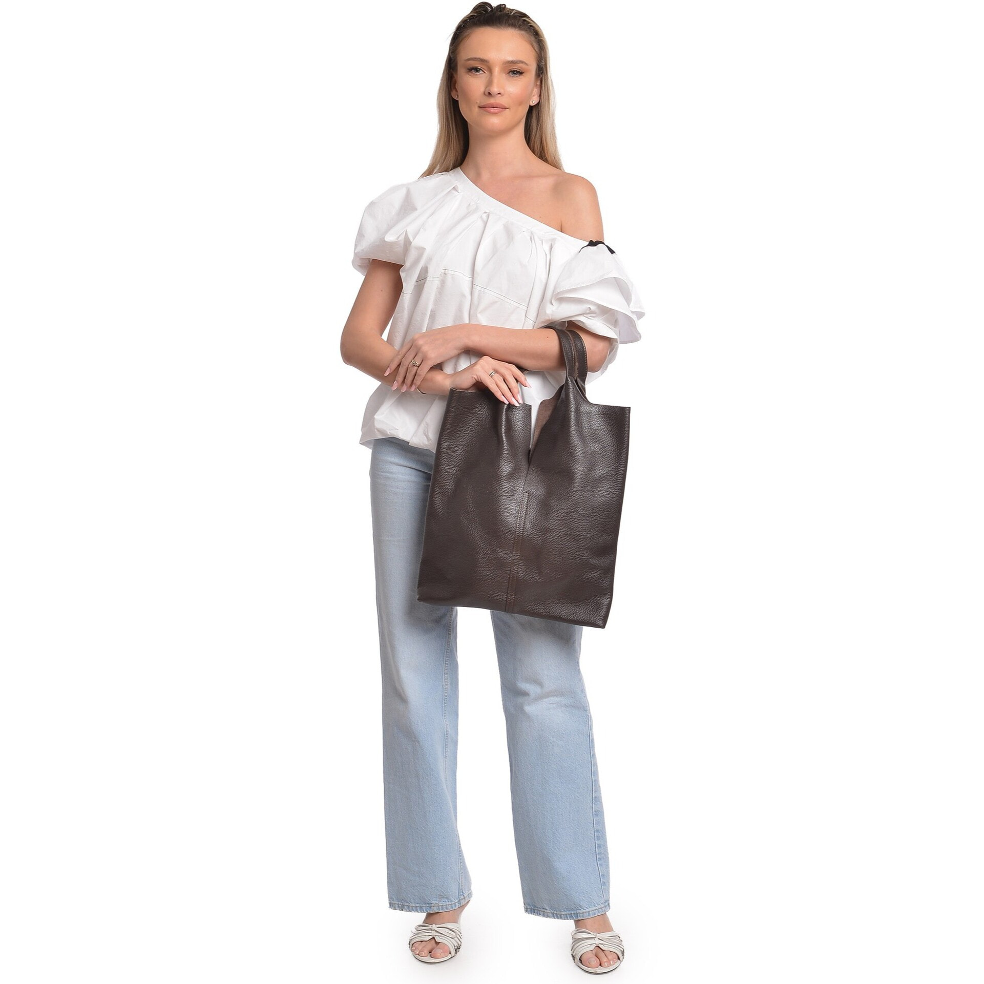 Shopper Anna Luchini Marrone