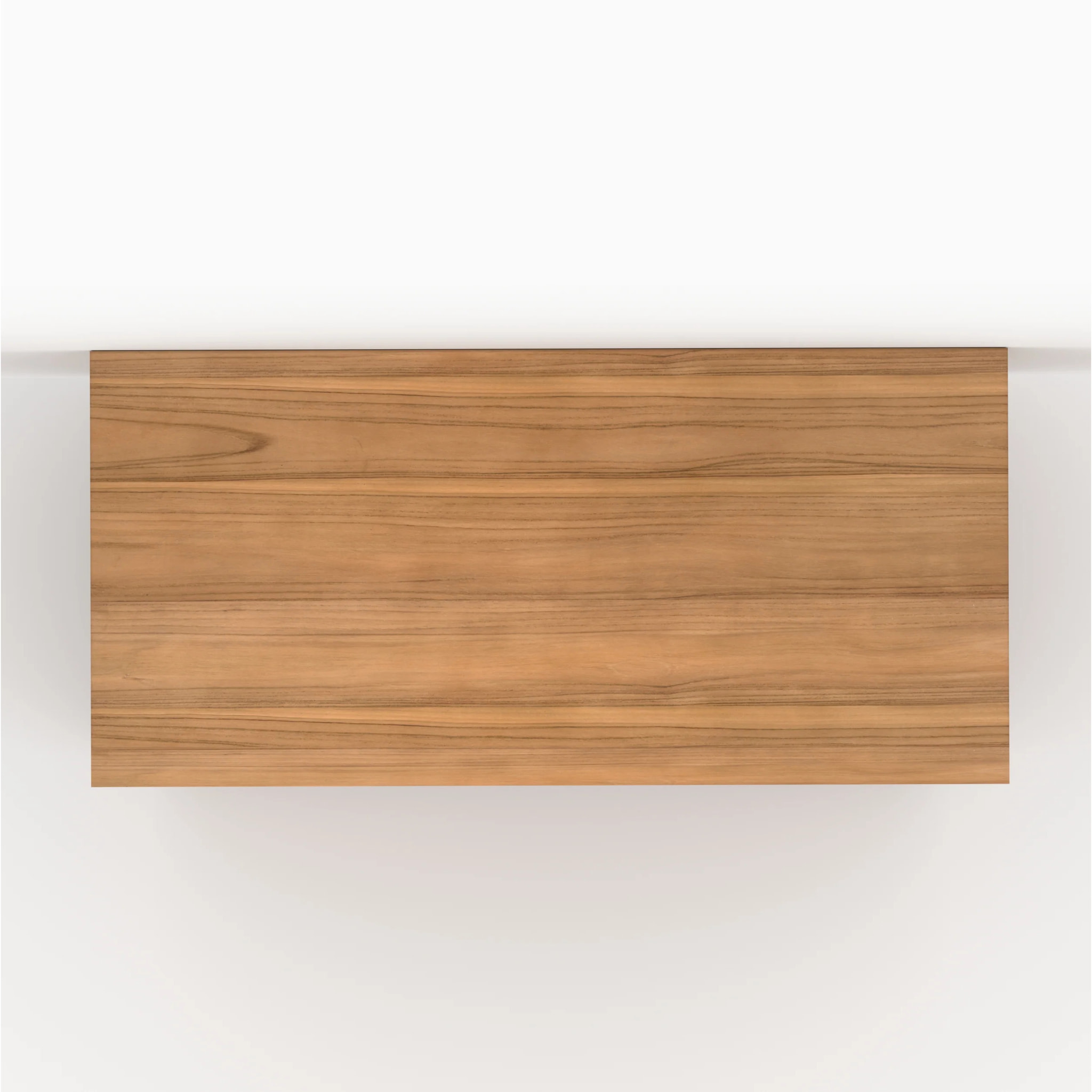 Meuble de salle de bain en bois de teck 110 cm - Pernelle