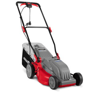 Cortacésped eléctrico 1600W 240V, cuchilla de doble filo de 380mm, 6 alturas - Greencut GLM1600C