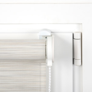 Store enrouleur SCREEN PRO Solaire sans perçage Texture Gris