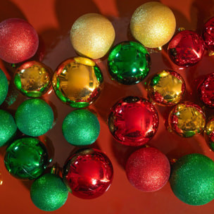 Sfere Natalizie - Pezzi 3 - 6xH8x7cm - Bianchi Dino SpA