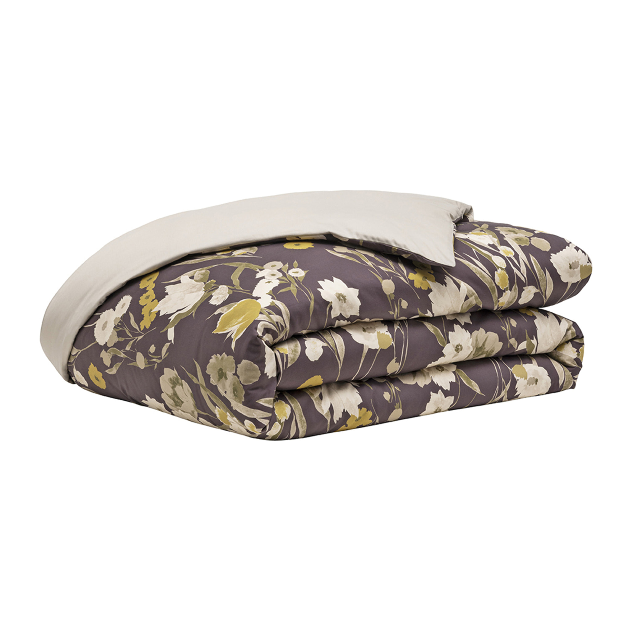 Housse de couette imprimée en satin de coton bio, CLOSERIE