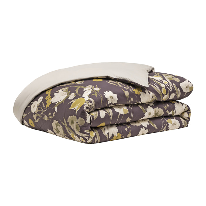 Housse de couette imprimée en satin de coton bio, CLOSERIE