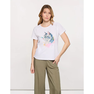 Camiseta Manga Corta Blanco - Demora26