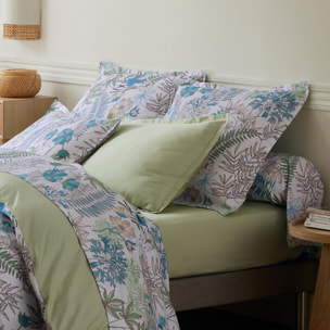 Taie d’oreiller satin de coton végétal - Bleu