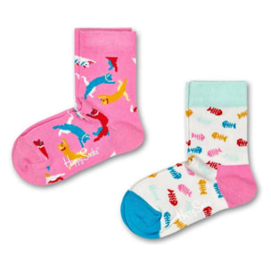 Calcetines kids 2-pack cat _x000D_