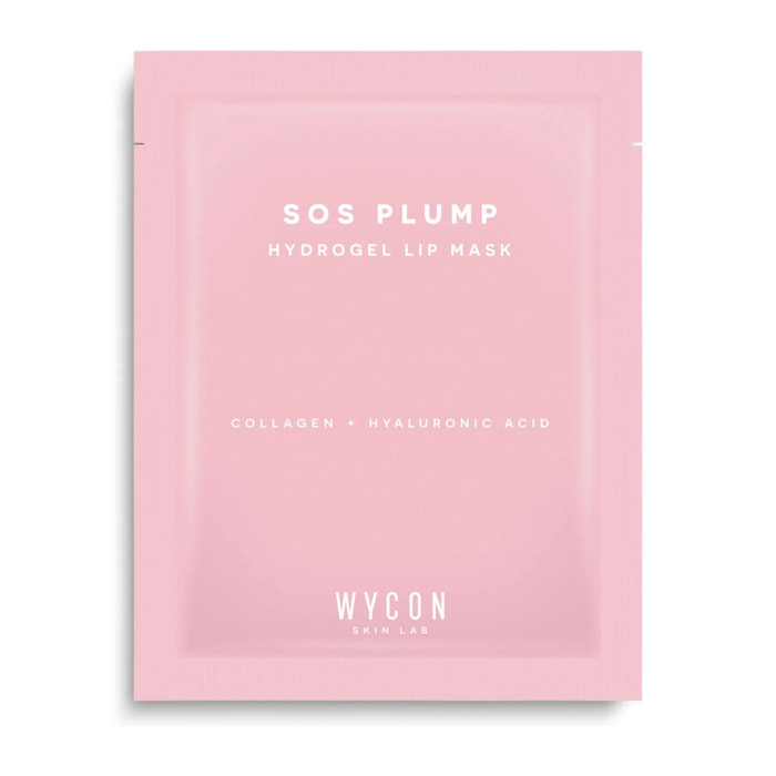 SOS PLUMP Maschera patch labbra in idrogel ideale per nutrire le labbra