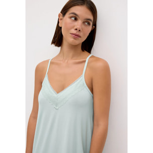 Camicia da notte lingerie Verde
