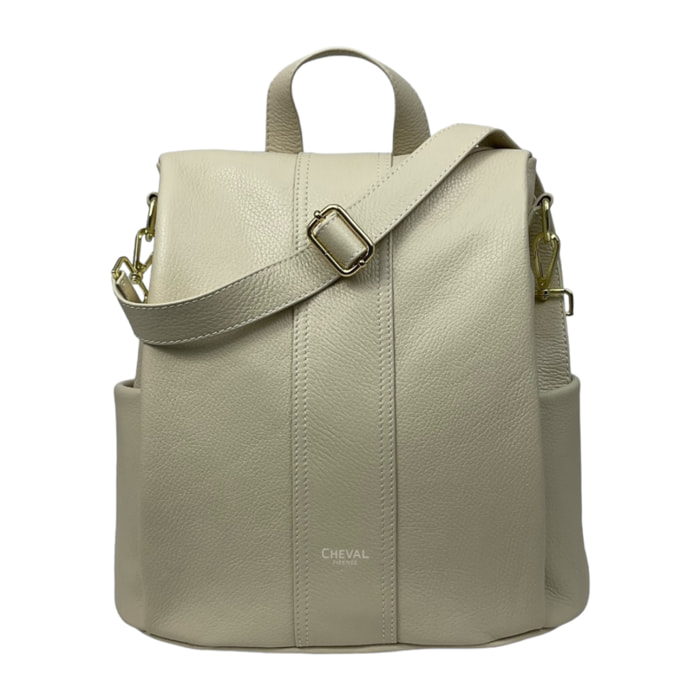 Mochila Cheval Firenze Amanda Beige