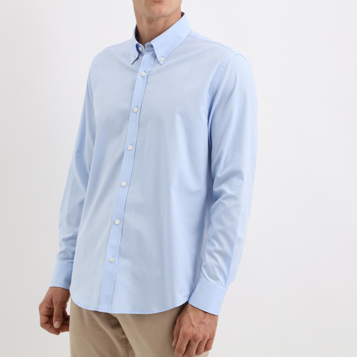 Camicia oxford botton down Polo Club St Martin Blu