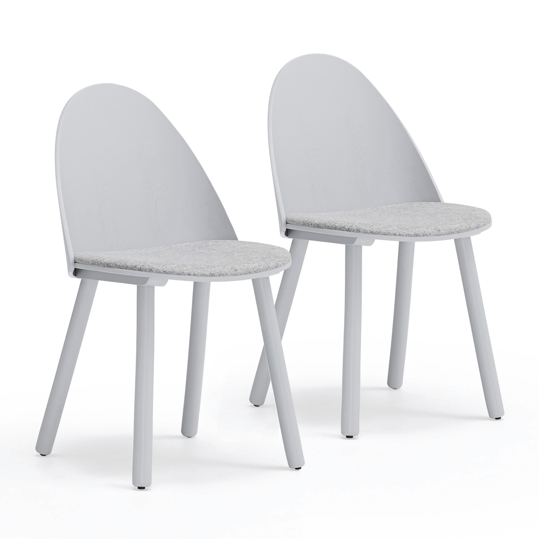 Silla Uma gris claro 2P/Caja