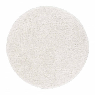 Tapis shaggy tissé motif uni KAFI