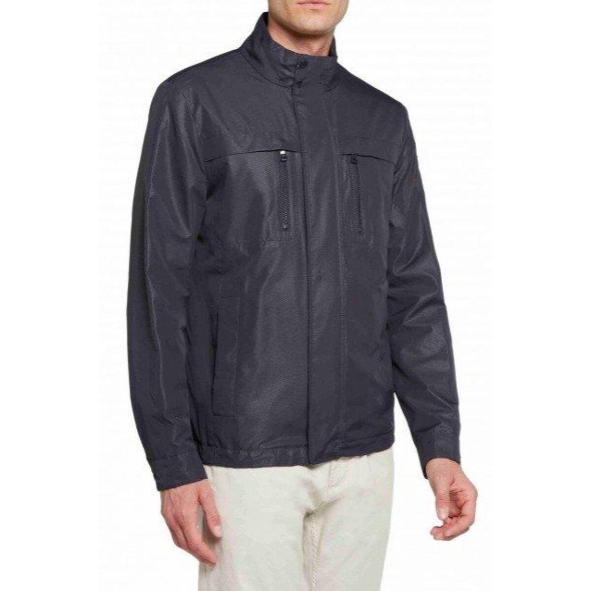 Cazadoras Hombre de la marca GEOX  modelo M VINCIT SHORT JKT AZUL
