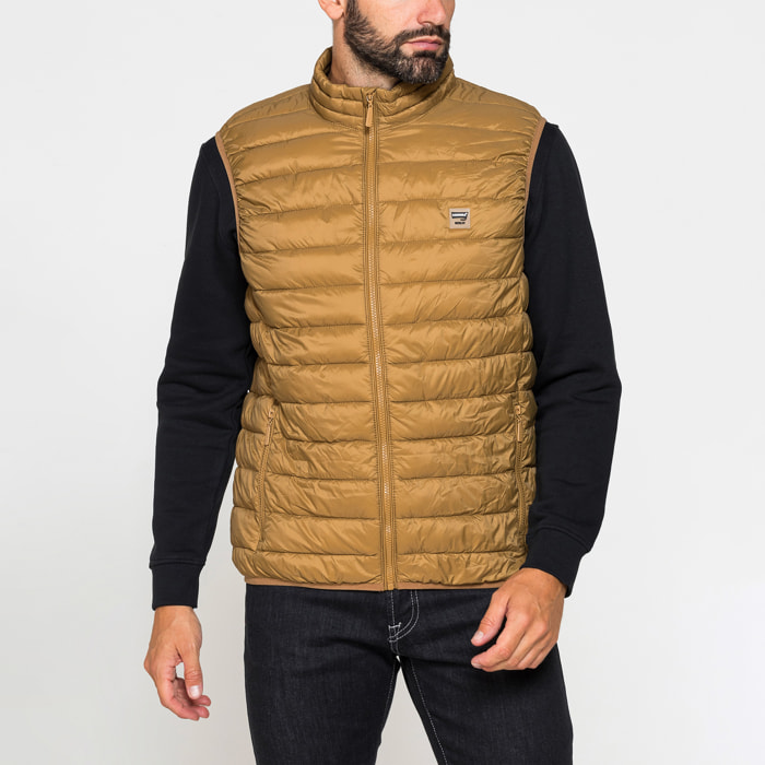 GILET ANTIVENTO ULTRALIGHT SMANICATO DA UOMO