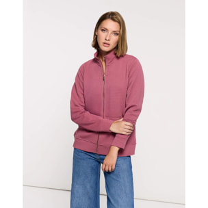 Chaqueta Cremallera Rosa - Tigia