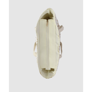 Bolso - Blanco - Medida: 36 cm x 25 cm x 15 cm