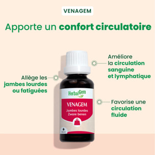 Herbalgem- VenaGem jambes lourdes - Bio - 30 ml
