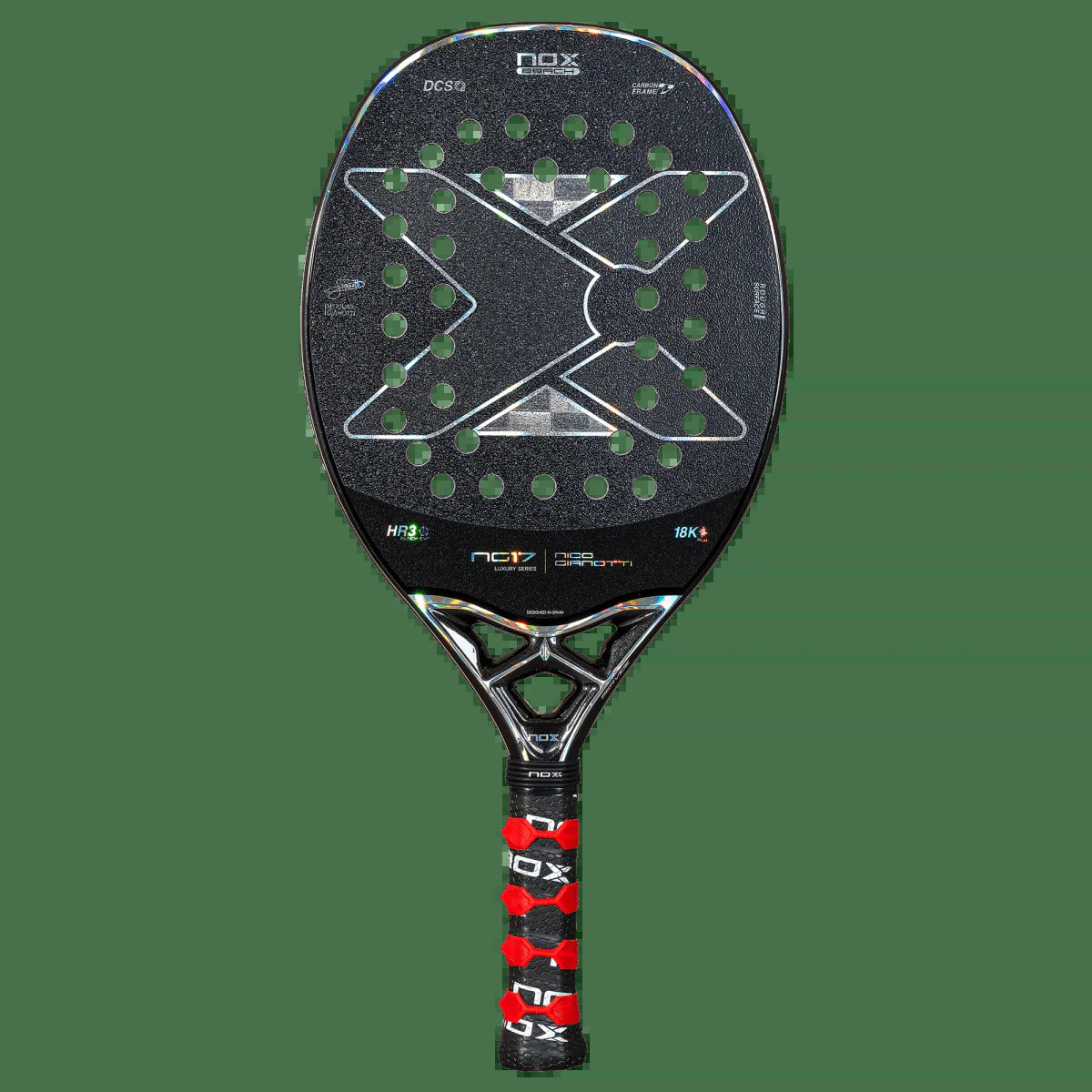 Pala beach tennis NG17 Luxury 2025. La pala de Nico Gianotti