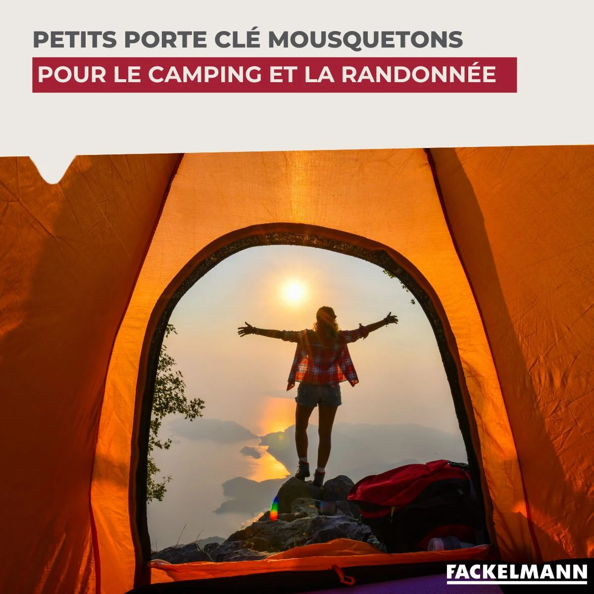 Petit mousqueton porte clé Fackelmann Tecno