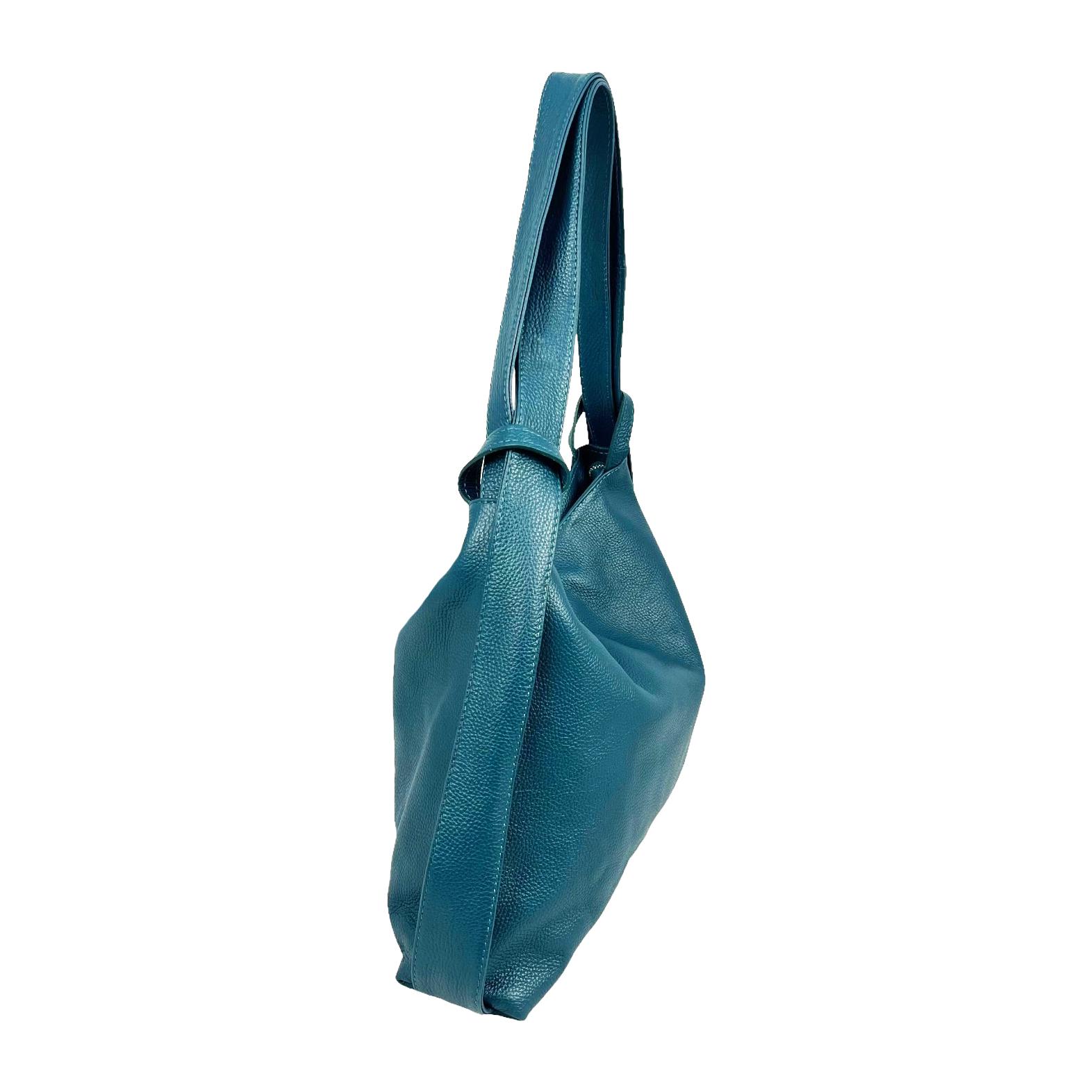 Bolso de hombro Cheval Firenze Ogma Azul Petróleo