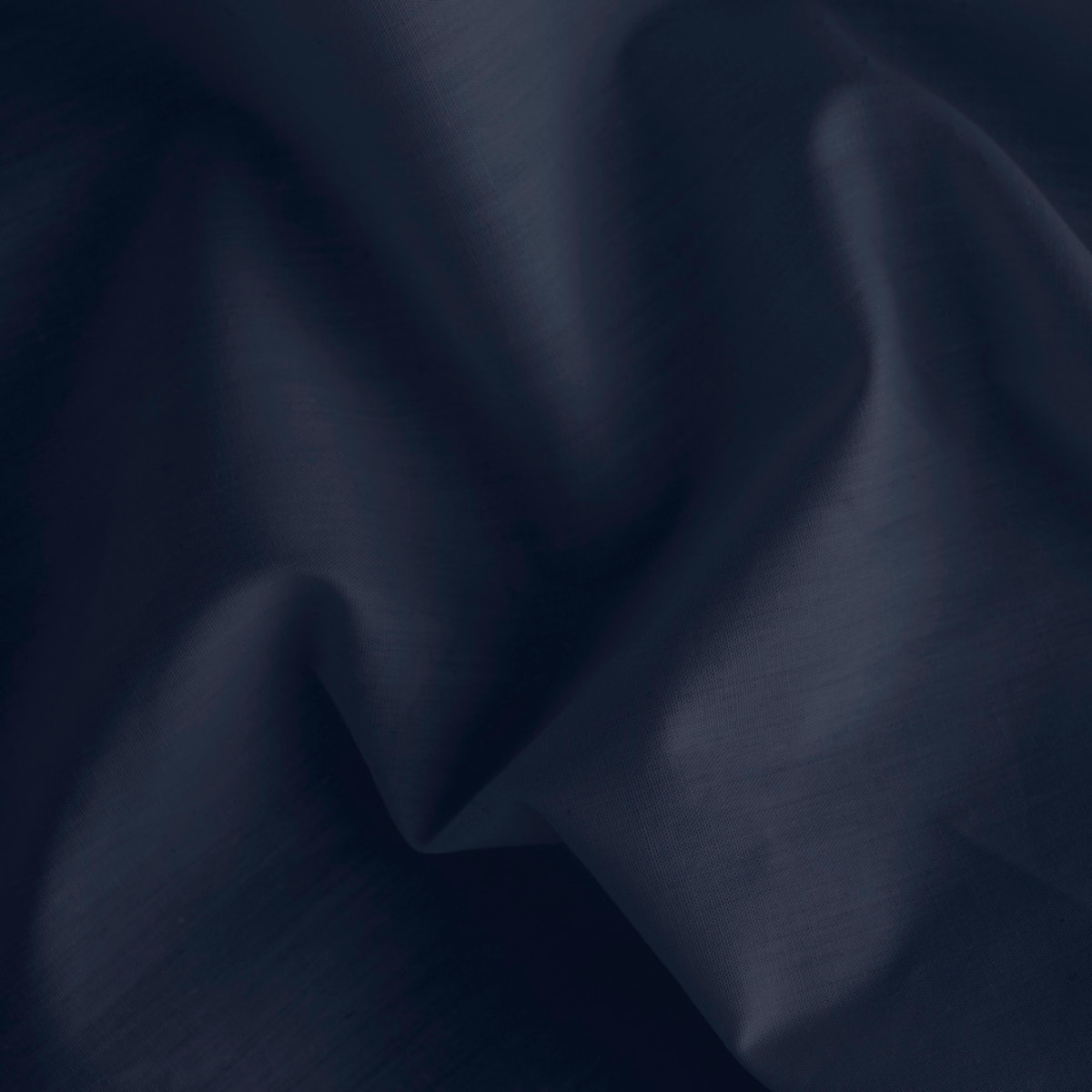 Housse de coussin unie marine