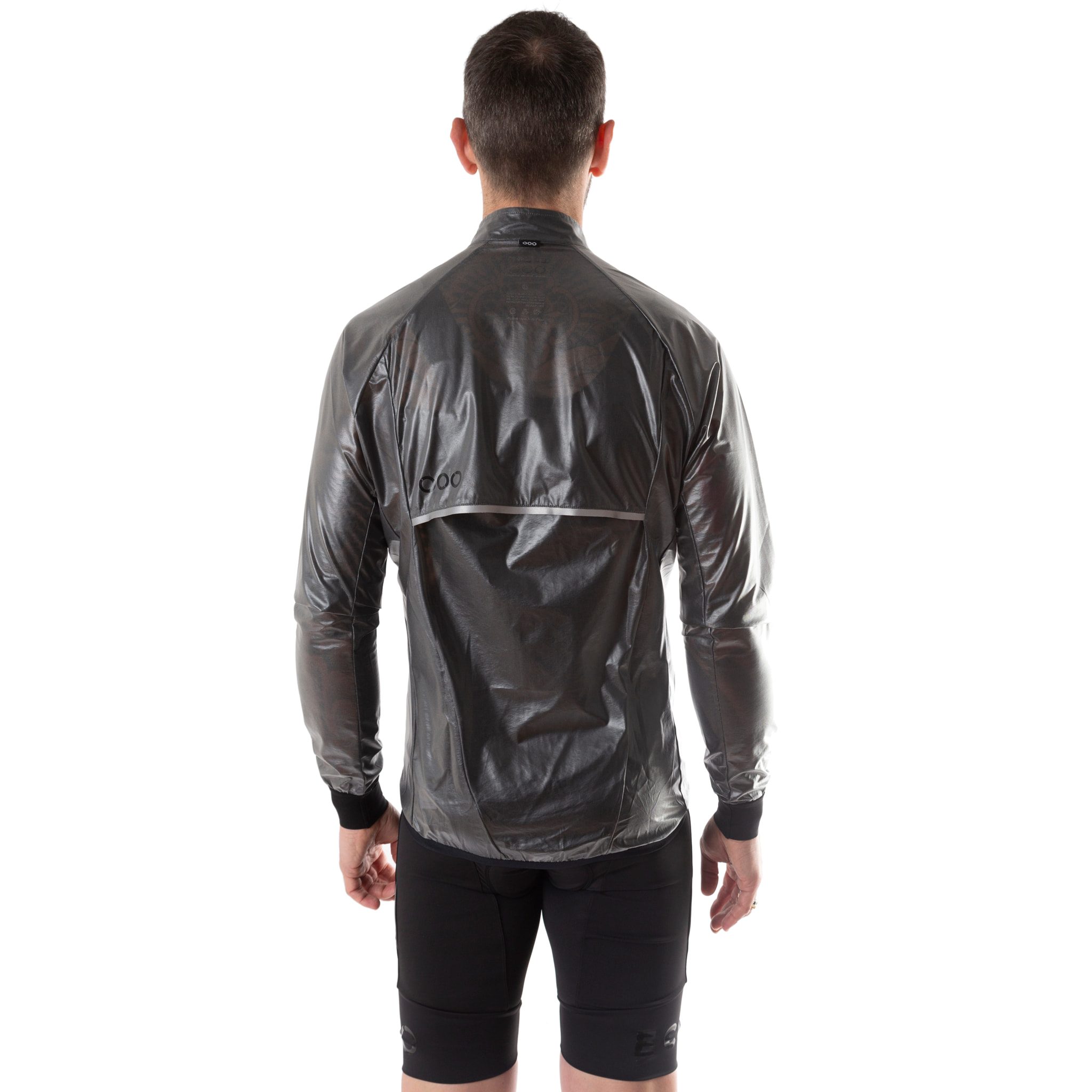 Chubasquero para hombre ECOON Saint Gervais - negro